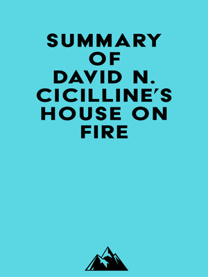 cover image of Summary of David N. Cicilline's House on Fire